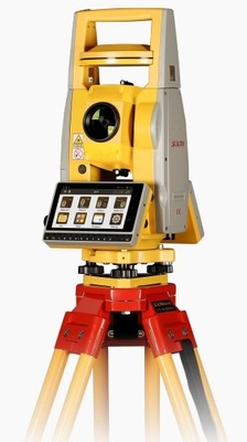 Total Station Circular Vial 8'/2mm and TFT LCD Screen Dual Display South Navi Station for Your Survey Work